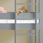 Triple Sleeper Wooden Bunk Bed for Kids