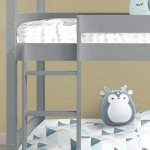 Triple Sleeper Wooden Bunk Bed for Kids