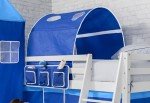 Moro Cabin Bed Midsleeper with Slide - White