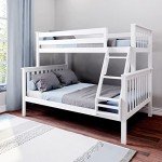 Max and Lily Single Over Double Bunk Bed