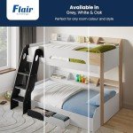 Stylish Triple Bunk Bed with Storage for Kids