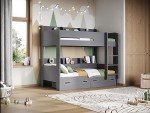 Grey Flair Eddie Storage Bunk Bed