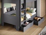 Grey Flair Eddie Storage Bunk Bed
