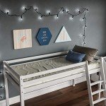 Sydney Wooden Bunk Bed with Ladder for Kids