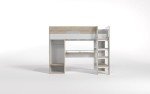 Coco High Sleeper Bed with Desk and Wardrobe