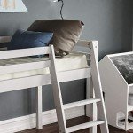 Sydney Wooden Bunk Bed with Ladder for Kids