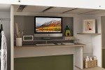 Coco High Sleeper Bed with Desk and Wardrobe