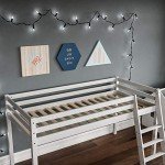 Sydney Wooden Bunk Bed with Ladder for Kids