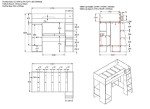 Coco High Sleeper Bed with Desk and Wardrobe