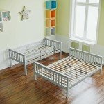 Grey Solid Pine Triple Bunk Bed for Kids