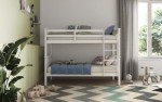 White Detachable Bunk Bed by Flair Koop