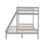 Wooden Bunk Bed Frame for Kids and Teens
