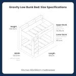 Grey Flair Gravity Bunk Bed