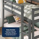 Shorty Kids Bunk Bed - Sturdy & Space-Saving