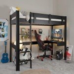 Black Storm Gaming High Sleeper Bunk Bed