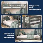 Shorty Kids Bunk Bed - Sturdy & Space-Saving