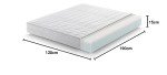 Marcapiuma Double Memory Mattress 4Ft6 X 6Ft3