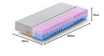 Marcapiuma Storm Waterfoam 90X200 Cm Mattress