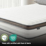 Z Hom 4Ft Gel Memory Foam Mattress Medium Firm