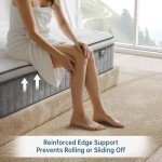 Comfortable 10-Inch Orthopaedic Gel Memory Foam Mattress
