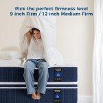 Inofia 12 King Hybrid Memory Foam Mattress