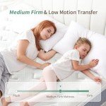 Comfortable Double Mattress With Memory Foam Springs