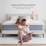 Comfortable Double Mattress With Memory Foam Springs