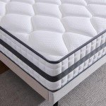 King Hybrid Memory Foam And Spring Mattress