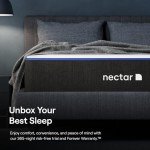 King Memory Foam Mattress Medium Firm Cooling Comfort