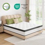 King Memory Foam Mattress With Pocket Springs 10 6