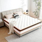 Comfortable Double Gel Memory Foam Mattress 4Ft6