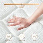 King Memory Foam Mattress With Pocket Springs 10 6