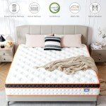 Comfortable Double Gel Memory Foam Mattress 4Ft6