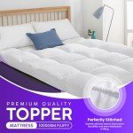 Extra Thick Single Bed Mattress Topper 10Cm