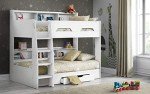 Julian Bowen White Orion Single Bunk Bed