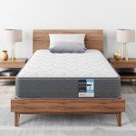 Yaheetech 3ft Pocket Sprung Memory Foam Mattress