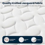 Yaheetech 3ft Pocket Sprung Memory Foam Mattress