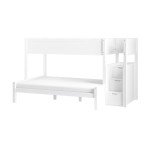 Triple Bunk Bed with Stairs and Storage