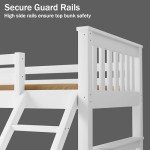 Blisswood Triple Bunk Bed Solid Pine Frame