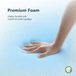 Noffa 4Ft6 Double Memory Foam Mattress Medium Firm