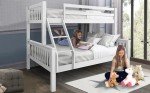 Blisswood Triple Bunk Bed Solid Pine Frame