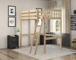 Versatile Wooden High Sleeper Bunk Bed