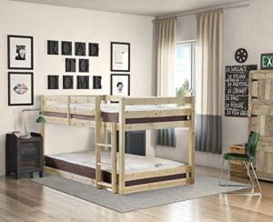 Stockton Twin Over Double Bunk Bed