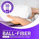 Extra Thick Double Mattress Topper With Hypoallergenic Filling