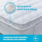 Extra Thick Airflow Double Mattress Topper