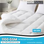 Microfibre 4 Inch Mattress Topper Super Soft