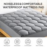 Ultra Fluffy Waterproof Mattress Topper For Single Bed