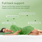 Niagara Bamboo Cooling Mattress Topper For Comfort