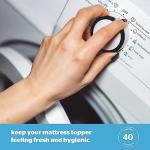 Extra Thick Bunk Bed Mattress Topper 190X90Cm