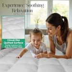 Fluffy 4 Inch Microfiber Mattress Topper For Singles